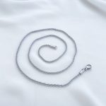 گردنبند خاویاری ۲ میلیمتر استیل - تصویر 6