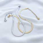 پابند زنجیری هرینگبون (ماری) استیل