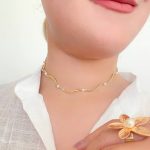 گردنبند پینترستی مدل موج‌های مرواریدی - تصویر 2