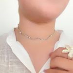 گردنبند پینترستی مدل موج‌های مرواریدی - تصویر 3