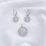 نیم ست گرد طرح طلا ژوپینگ