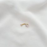 پیرسینگ ناف مدل نگین دوطرفه استیل - تصویر 3