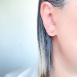 گوشواره میخی گوی استیل سایز 4 میلیمتر - تصویر 2