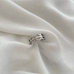 انگشتر بند انگشتی کنگره ای استیل