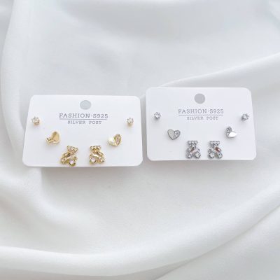 پک گوشواره میخی ولنتاین