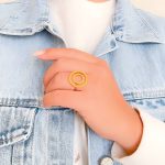 انگشتر مدار استیل - تصویر 2