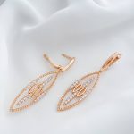 گوشواره ژوپینگ برگ‌نگار - تصویر 3
