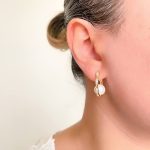 گوشواره ژوپینگ مروارید‌نگین - تصویر 2