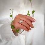 انگشتر جواهر اشکی ژوپینگ - تصویر 2