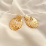 گوشواره آویز هلال‌ طرح زارا 6 - تصویر 4