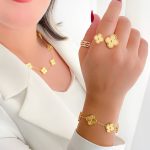 دستبند گل درشت مستر کوالیتی ونکلیف گلد
