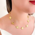 گردنبند گل درشت مستر کوالیتی ونکلیف گلد