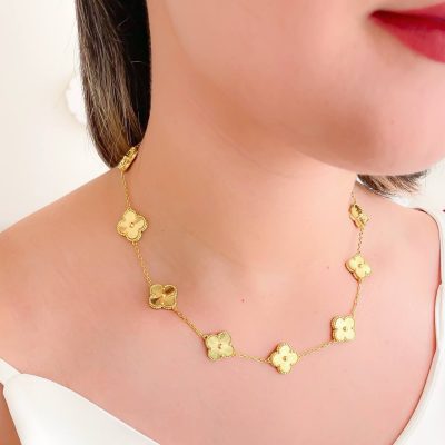 گردنبند گل درشت مستر کوالیتی ونکلیف گلد