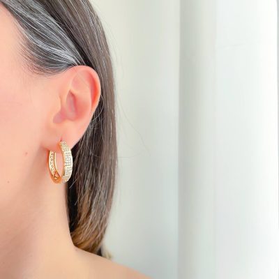 گوشواره نگیندار ورساچ ژوپینگ