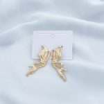 گوشواره طرح پروانه زارا استیل