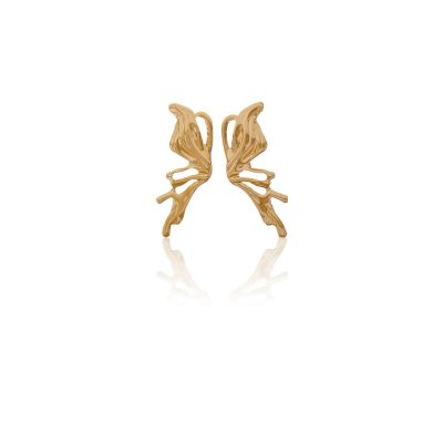 گوشواره طرح پروانه زارا استیل