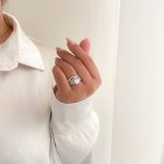 انگشتر سولیتر و حلقه سلطنتی نگیندار ژوپینگ