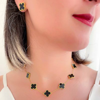 گردنبند گل درشت مستر کوالیتی ونکلیف مشکی