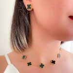 گوشواره گل درشت مستر کوالیتی ونکلیف مشکی