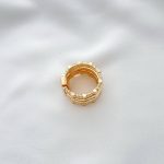 انگشتر پرتوفینو گلد استیل