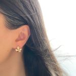 گوشواره برگ زیتون ژوپینگ