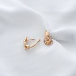 گوشواره رینگ نگیندار ژوپینگ