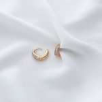 گوشواره حلقه اشکی نگیندار ژوپینگ