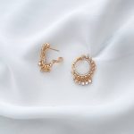 گوشواره خورشید تابان نگیندار ژوپینگ