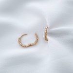 گوشواره حلقه پیچ تراشدار ژوپینگ