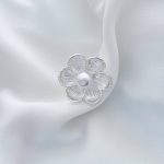 انگشتر آبکاری نقره طرح 5