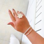 انگشتر آبکاری نقره طرح 5