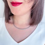 گردنبند طنابی ۴ میلیمتر استیل