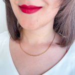 گردنبند آجری ۱.۵ میلیمتر استیل