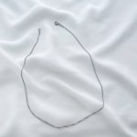 گردنبند ونیزی با پهنا 1 میلیمتر استیل