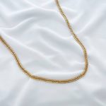 گردنبند کارتیه با پهنا 5 میلیمتر استیل