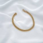 دستبند کارتیه با پهنا 5 میلیمتر استیل