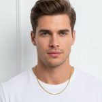 گردنبند کارتیر با پهنا 3 میلیمتر استیل