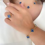 سرویس کامل ونکلیف آبی ایرانی (درباری) استیل
