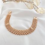 دستبند رولکس تراشدار پهن ژوپینگ