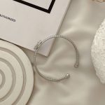 دستبند النگویی (بنگل) ونکلیف تک گل