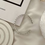 دستبند النگویی (بنگل) کارتیر تخت استیل