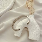 دستبند النگویی (بنگل) هرمس نقره ای استیل