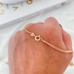 گردنبند کارتیر با پهنا 2 میلیمتر ژوپینگ