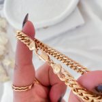 دستبند کارتیر با پهنا 6 میلیمتر ژوپینگ