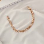 دستبند فیگارو با پهنا 7 میلیمتر ژوپینگ