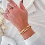 دستبند کارتیر با پهنا 10 میلیمتر ژوپینگ
