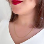گردنبند کارتیر با پهنا 2 میلیمتر ژوپینگ