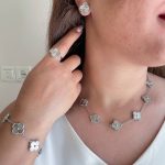 دستبند گل درشت مستر کوالیتی ونکلیف نقره ای