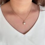 پلاک گل مروارید ژوپینگ بدون زنجیر