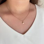 پلاک قلب آینه ای کوچک ژوپینگ بدون زنجیر